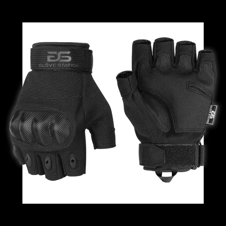 Glove Station The Combat Fingerless Tactical Gloves